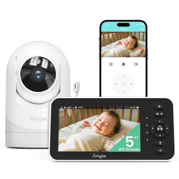 Simyke Video Baby Monitor BME50P-1