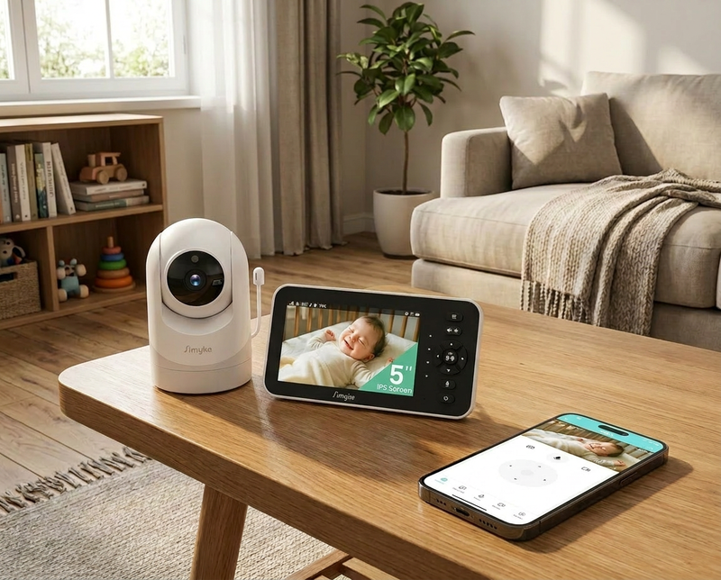 Simyke Video Baby Monitor BME50P-1