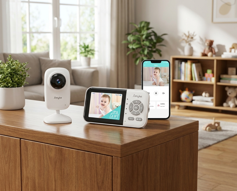 Simyke Video Baby Monitor BME28-1